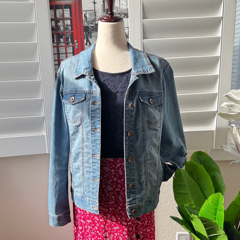 Cavalini. Size XL. Blue Jean Jacket